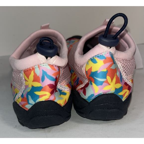 Lands End Woman’s Floral Multi Colored Water Shoes Size 10B - Picture 4 of 9